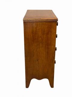 George III Mahogany Miniature Chest - 3740893