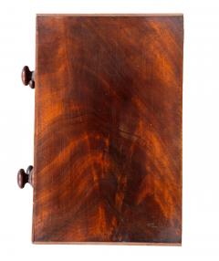 George III Mahogany Miniature Chest - 4359215