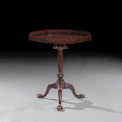 George III Mahogany Octagonal Tripod Table - 4571168