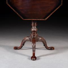 George III Mahogany Octagonal Tripod Table - 4571169
