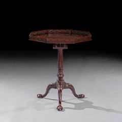 George III Mahogany Octagonal Tripod Table - 4571171