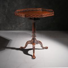George III Mahogany Octagonal Tripod Table - 4571174