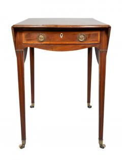 George III Mahogany Pembroke Table - 4145210