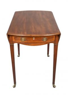 George III Mahogany Pembroke Table - 4145211