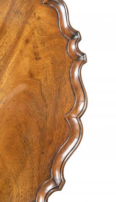 George III Mahogany Piecrust Tilt Top Table - 4359155