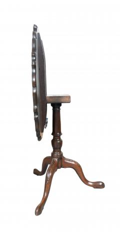 George III Mahogany Piecrust Tilt Top Table - 4359157