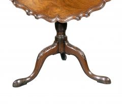 George III Mahogany Piecrust Tilt Top Table - 4359190