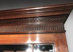 George III Mahogany Secretaire Bookcase - 4309681