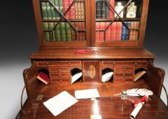 George III Mahogany Secretaire Bookcase - 4309682