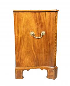 George III Mahogany Serpentine Chest Of Drawers - 4474272