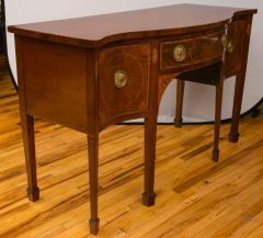 George III Mahogany Serpentine Form Sideboard - 205541