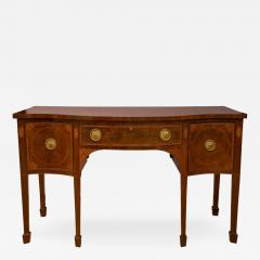 George III Mahogany Serpentine Form Sideboard - 207443