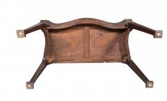 George III Mahogany Serpentine Serving Table - 4243353