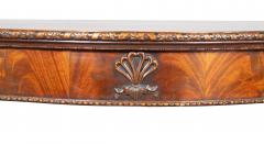 George III Mahogany Serpentine Serving Table - 4243382