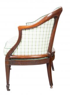 George III Mahogany Settee - 4322896