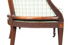 George III Mahogany Settee - 4322898