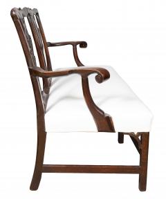 George III Mahogany Settee - 4743715