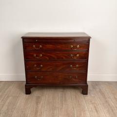 George III Mahogany Small Dresser Chest with Brushing Slide England circa 1880 - 2489821