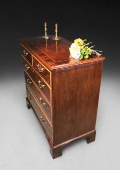 George III Mahogany Straight Front Chest of Drawers - 4478328