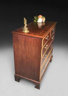 George III Mahogany Straight Front Chest of Drawers - 4478332