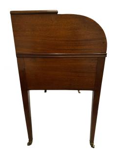 George III Mahogany Tambour Desk - 3787115