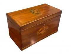 George III Mahogany Tea Caddy - 2555641