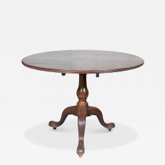 George III Mahogany Tea Table - 4355139