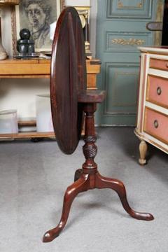 George III Mahogany Tilt Top Table - 678194