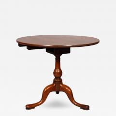 George III Mahogany Tilt Top Table - 4134636