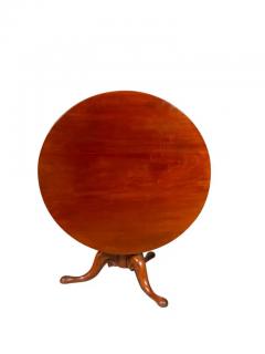 George III Mahogany Tilt Top Table - 4143665