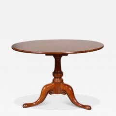 George III Mahogany Tilt Top Table - 4189154