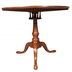 George III Mahogany Tilt Top Tea Table - 4723226