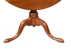 George III Mahogany Tilt Top Tea Table - 4723263