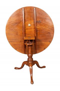 George III Mahogany Tilt Top Tea Table - 4723284