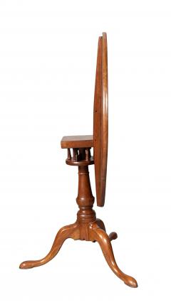 George III Mahogany Tilt Top Tea Table - 4723306