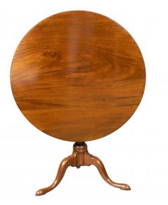 George III Mahogany Tilt Top Tea Table - 4723309
