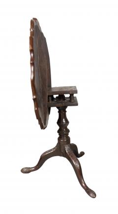 George III Mahogany Tilt Top Tea Table - 4723252