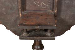 George III Mahogany Tilt Top Tea Table - 4723292
