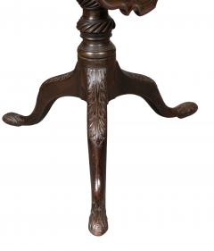 George III Mahogany Tilt Top Tea Table - 4723308