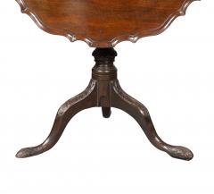 George III Mahogany Tilt Top Tea Table - 4723315