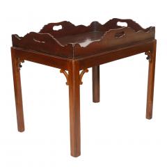 George III Mahogany Tray Table - 3741025