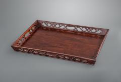 George III Mahogany Tray of Generous Proportions - 1654797