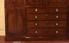 George III Mahogany Wardrobe Or Dressing - 3718867