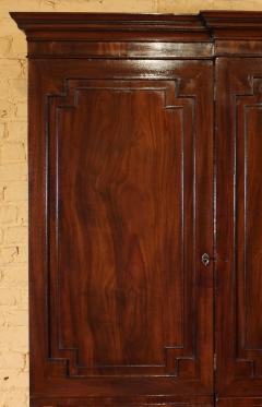 George III Mahogany Wardrobe Or Dressing - 3718872