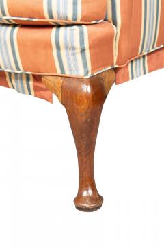 George III Mahogany Wing Back Chair - 4298669