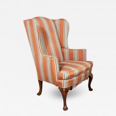 George III Mahogany Wing Back Chair - 4305934