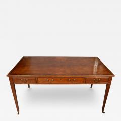 George III Mahogany Writing Table - 3759035
