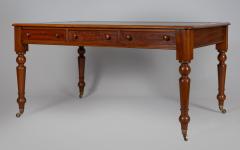 George III Mahogany Writing Table Circa 1830 - 3678427