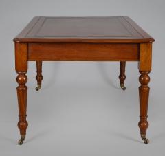 George III Mahogany Writing Table Circa 1830 - 3678431