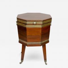 George III Mahogany and Brass Bound Cellerete - 3800166